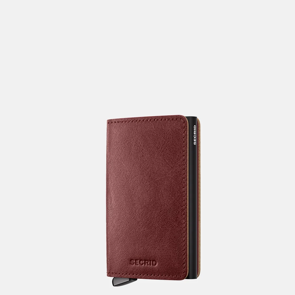 Secrid Slim Wallet Pasjeshouders bruin
